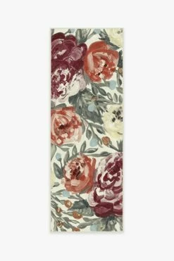 Brand new ⭐ Ruggable Camellia Currant Rug ⭐ -Area Rugs Sales Store camellia currant A RC 0598 27 V2