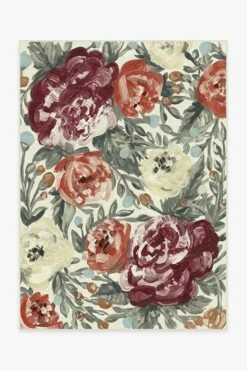 Brand new ⭐ Ruggable Camellia Currant Rug ⭐