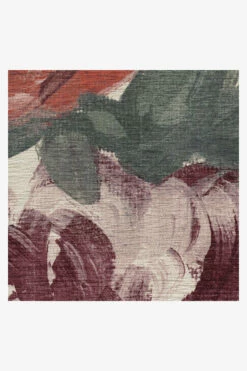 Brand new ⭐ Ruggable Camellia Currant Rug ⭐ -Area Rugs Sales Store camellia currant D RC 0598 57 V2