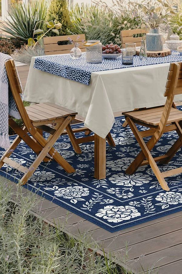 Best reviews of ๐ Ruggable Outdoor Carmela Suzani Royal Blue Rug ๐ 4 Best reviews of ๐ Ruggable Outdoor Carmela Suzani Royal Blue Rug ๐ - Image 4
