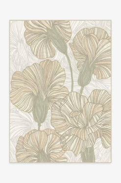 Outlet 🌟 Ruggable Carnation Ivory Rug ⌛