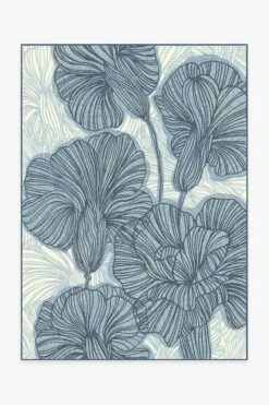 Budget ๐ Ruggable Carnation Lapis Rug โค๏ธ