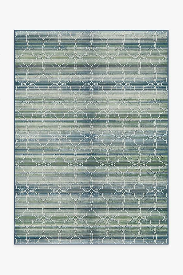 Coupon ❤️ Ruggable Casablanca Blue Green Rug 🌟 1 Coupon ❤️ Ruggable Casablanca Blue Green Rug 🌟