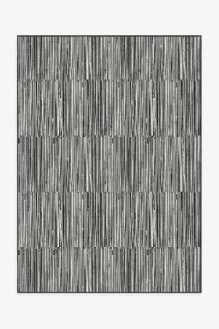 Brand new 🛒 Ruggable Caspian Stripe Black Rug 🎁