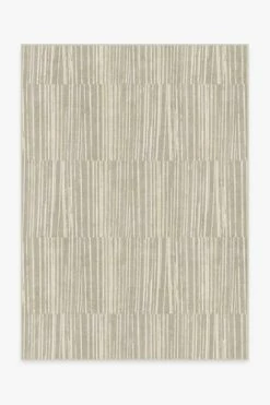 Discount 🥰 Ruggable Caspian Stripe Natural Rug 🎁