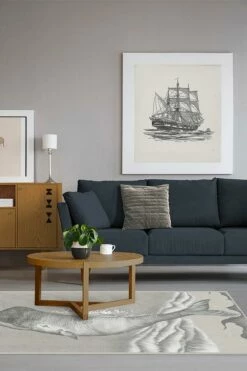 Hot Sale ❤️ Ruggable Sale Cetus Charcoal Rug 👏 -Area Rugs Sales Store cetus charcoal C RC 0630 57 6da0a0cb 6ee4 40a6 a52f 4ff71d2ec590