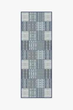 Best Sale ⌛ Ruggable Chima Blue Rug 🥰 -Area Rugs Sales Store chima blue A RC 0702 27 V2