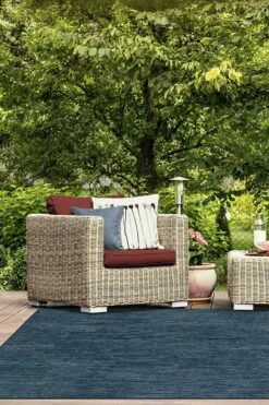 Best Pirce 🤩 Ruggable Outdoor Chunky Solid Blue Rug 🌟 11 Best Pirce 🤩 Ruggable Outdoor Chunky Solid Blue Rug 🌟 -Area Rugs Sales Store chunky solid blue C RC OD024 57