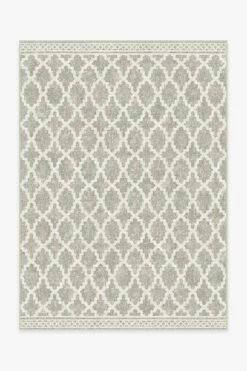 Buy 🎉 Ruggable Outdoor Cleo Trellis Natural Rug ✔️