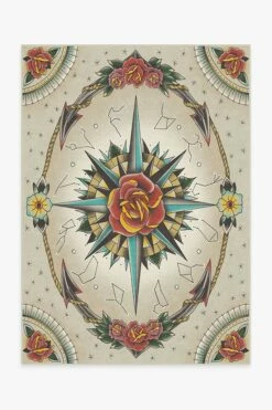 Coupon ⌛ Ruggable Compass Rose Rug 👍