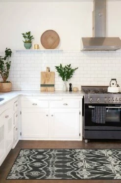 Top 10 👍 Ruggable Corellian Ikat Black Rug ⭐ -Area Rugs Sales Store corellian ikat black C RC SW012 27