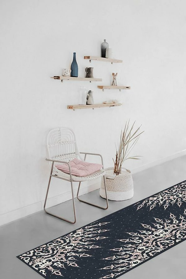 Buy 😍 Ruggable Cosima Navy Pink Rug 💯 8 Buy 😍 Ruggable Cosima Navy Pink Rug 💯 - Image 8