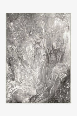 New 🔥 Ruggable Cosmic Marble Grey Rug 😀