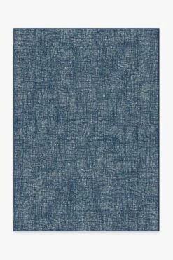 New ๐ Ruggable Crosshatch Sapphire Rug โจ