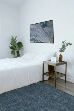 New 😉 Ruggable Crosshatch Sapphire Rug ✨ 11 New 😉 Ruggable Crosshatch Sapphire Rug ✨ -Area Rugs Sales Store crosshatch sapphire C RC 0401 57 V3