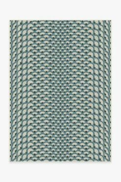 Wholesale ๐คฉ Ruggable Cynthia Rowley Lamella Jade Rug โญ