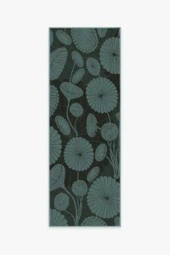 Outlet 🤩 Ruggable Cynthia Rowley Pompom Jade Rug 🎁 -Area Rugs Sales Store cynthia rowley pompom jade B RC CR009 27