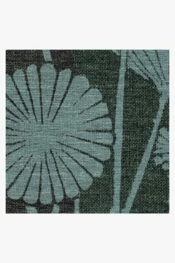 Outlet 🤩 Ruggable Cynthia Rowley Pompom Jade Rug 🎁 -Area Rugs Sales Store cynthia rowley pompom jade D RC CR009 57