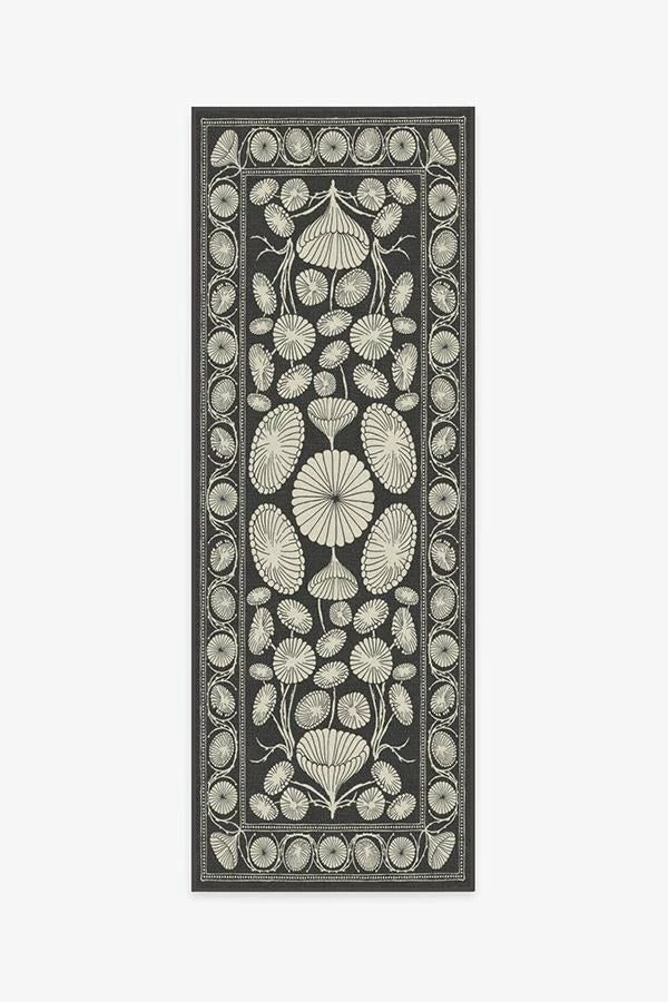 Outlet 👏 Ruggable Cynthia Rowley Suzani Black Rug 🤩 5 Outlet 👏 Ruggable Cynthia Rowley Suzani Black Rug 🤩 - Image 5