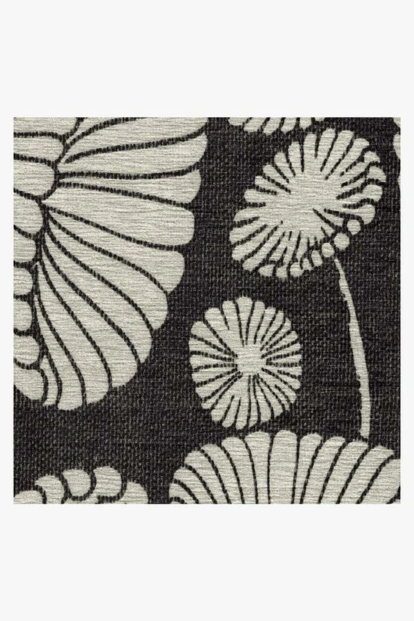 Outlet 👏 Ruggable Cynthia Rowley Suzani Black Rug 🤩 7 Outlet 👏 Ruggable Cynthia Rowley Suzani Black Rug 🤩 - Image 7