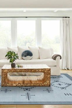 Best deal 😀 Ruggable Damali Blue Overdye Rug ⌛ -Area Rugs Sales Store damali blue overdye C RC MT003 57 V2