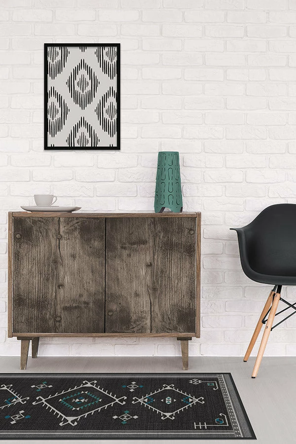 Brand new 😀 Ruggable Damali Charcoal Rug 🤩 8 Brand new 😀 Ruggable Damali Charcoal Rug 🤩 - Image 8