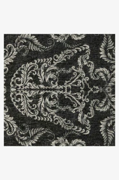 New 😀 Ruggable Dark Side Damask Charcoal Rug 🛒 -Area Rugs Sales Store dark side damask charcoal D RC SW001 27 V2