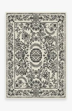 Top 10 ๐ Ruggable Delphina Black & White Rug ๐