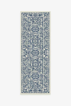 Top 10 🌟 Ruggable Delphina Delft Blue Rug 😀 -Area Rugs Sales Store delphina delft blue A RC MT011 27 V2