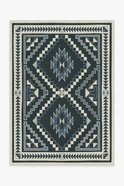 Buy 🎁 Ruggable Desert Ivory Blue Rug 🎉
