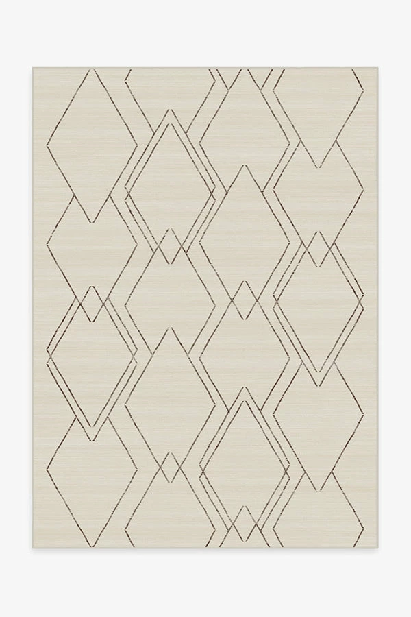 Best Pirce 🎉 Ruggable Diamond Dalia Beige Ivory Rug 😉 1 Best Pirce 🎉 Ruggable Diamond Dalia Beige Ivory Rug 😉