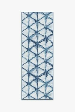 Buy ๐ Ruggable Diamond Shibori Indigo Rug ๐งจ 12 Buy ๐ Ruggable Diamond Shibori Indigo Rug ๐งจ -Area Rugs Sales Store diamond shibori indigo A RC 0609 27 V2