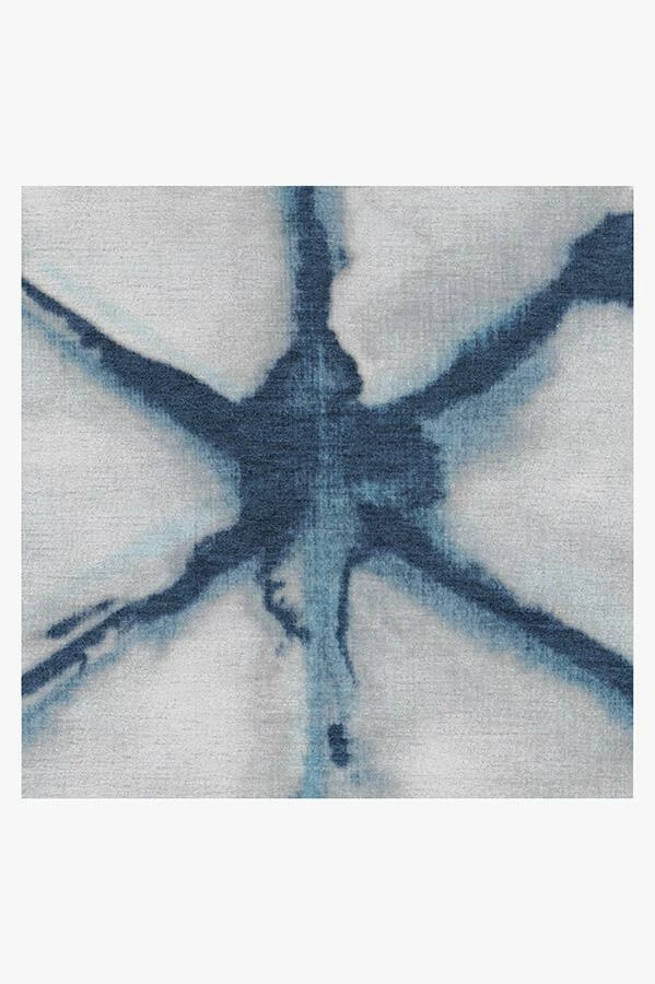 Buy ๐ Ruggable Diamond Shibori Indigo Rug ๐งจ 7 Buy ๐ Ruggable Diamond Shibori Indigo Rug ๐งจ - Image 7