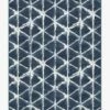 Best Pirce 💯 Ruggable Diamond Shibori Navy Rug 🧨