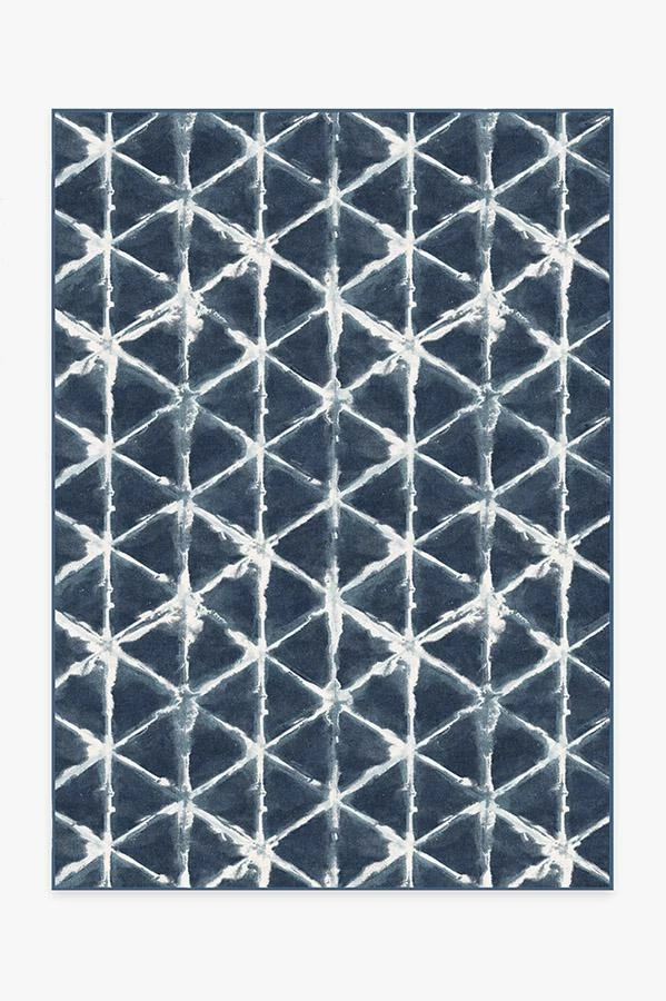 Best Pirce ๐ฏ Ruggable Diamond Shibori Navy Rug ๐งจ 1 Best Pirce ๐ฏ Ruggable Diamond Shibori Navy Rug ๐งจ