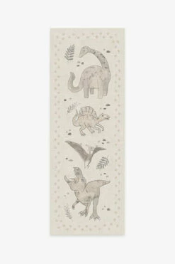 Buy ❤️ Ruggable Dinosaur Parade Warm Grey Rug 💯 -Area Rugs Sales Store dinosaur parade warm grey A RC SK015 27 bdd81cae c4f5 4a9f b88a a296a23edf58