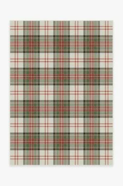 New 🧨 Ruggable 👗 Dress Stewart Tartan Rug ❤️