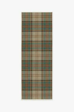 Best reviews of 🛒 Ruggable 👗 Dress Stewart Tartan Khaki Rug 😍 -Area Rugs Sales Store dress stewart tartan khaki A RC SM002 27