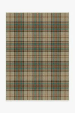 Best reviews of 🛒 Ruggable 👗 Dress Stewart Tartan Khaki Rug 😍