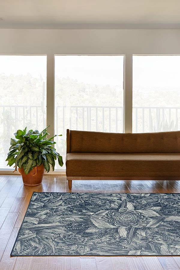 Best reviews of ๐ Ruggable Echeveria Navy Rug ๐ 4 Best reviews of ๐ Ruggable Echeveria Navy Rug ๐ - Image 4