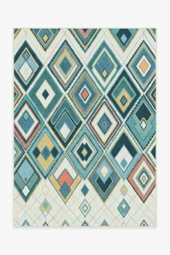 Coupon ๐งจ Ruggable Esra Teal Rug ๐