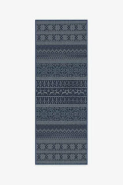 Cheapest 👏 Ruggable Fair Isle Blue Rug 🔔 -Area Rugs Sales Store fair isle blue A RC 0488 27