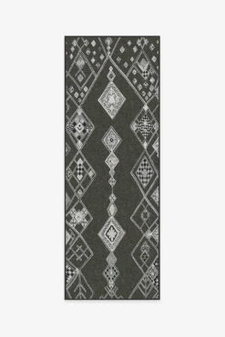 Hot Sale 🔥 Ruggable Farah Charcoal Rug ❤️ -Area Rugs Sales Store farah charcoal A RC 0362 27 V2
