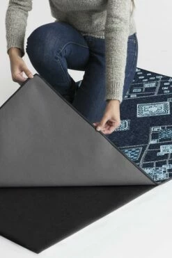 Outlet 🛒 Ruggable Farah Midnight Rug 🛒 13 Outlet 🛒 Ruggable Farah Midnight Rug 🛒 -Area Rugs Sales Store farah midnight B RC 0360 27