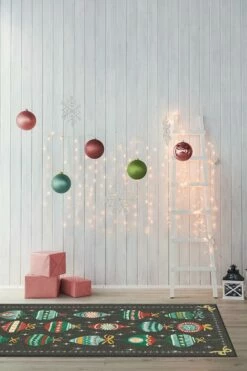 Budget 🎉 Ruggable Festive Garland Multicolor Rug 🎉 -Area Rugs Sales Store festive garland multicolor C RC XM007 27