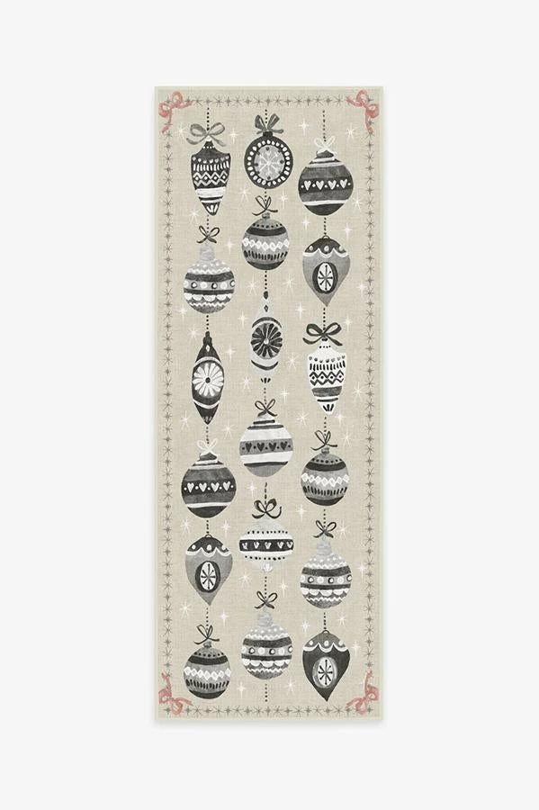 Flash Sale ๐ Ruggable Festive Garland Warm Grey Rug ๐ 5 Flash Sale ๐ Ruggable Festive Garland Warm Grey Rug ๐ - Image 5