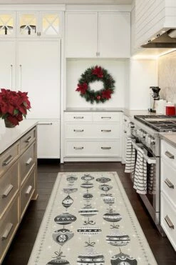 Flash Sale ๐ Ruggable Festive Garland Warm Grey Rug ๐ 15 Flash Sale ๐ Ruggable Festive Garland Warm Grey Rug ๐ -Area Rugs Sales Store festive garland warm grey C RC XM008 27