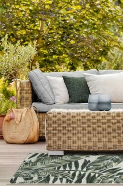 Best Pirce 💯 Ruggable Outdoor Filifera Palm Green Rug ✔️ -Area Rugs Sales Store filifera palm green C RC OD040 27