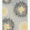 Best deal ✔️ Ruggable Floral Medallion Yellow Grey Rug 👏