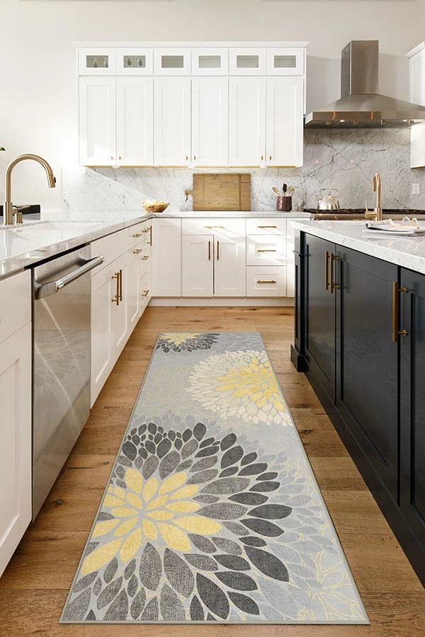Best deal ✔️ Ruggable Floral Medallion Yellow Grey Rug 👏 8 Best deal ✔️ Ruggable Floral Medallion Yellow Grey Rug 👏 - Image 8